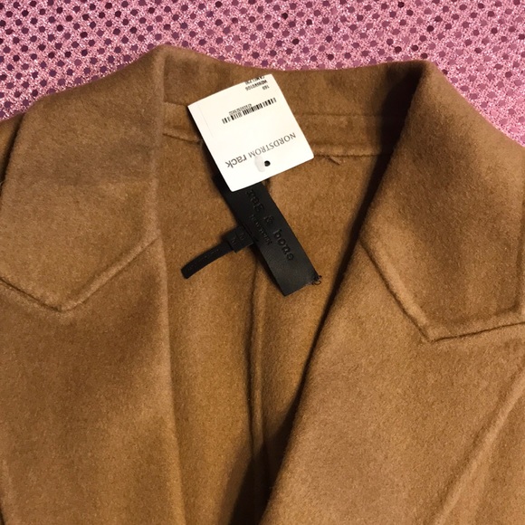 SOLD Rag & Bone Wool Blend Vest Brown Tan Medium - Picture 5 of 5